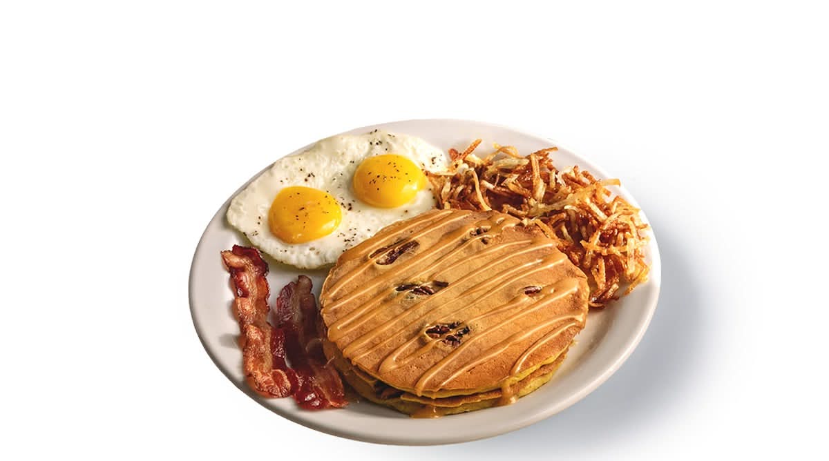 It's Back! Pumpkin Pecan Pancake Slam