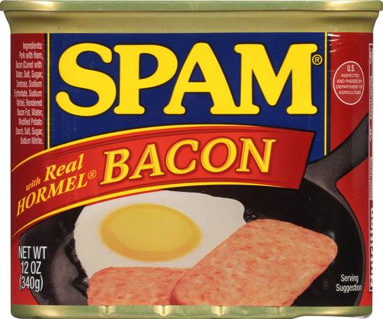 Spam Real Hormel Bacon