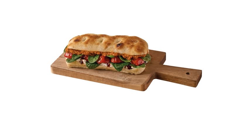 Kanapka premium z ricottą i pesto