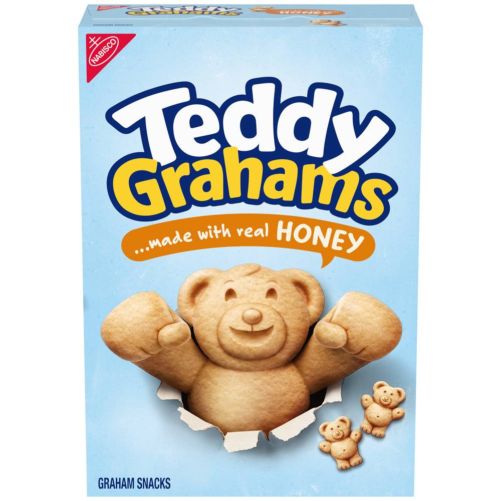 Teddy Grahams Nabisco Snacks, Honey (10 oz)