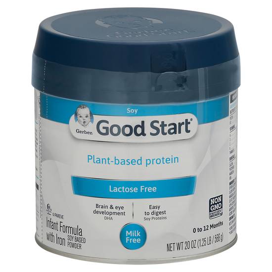 Good Start Plant-Based Lactose Free Protein Formula With Iron