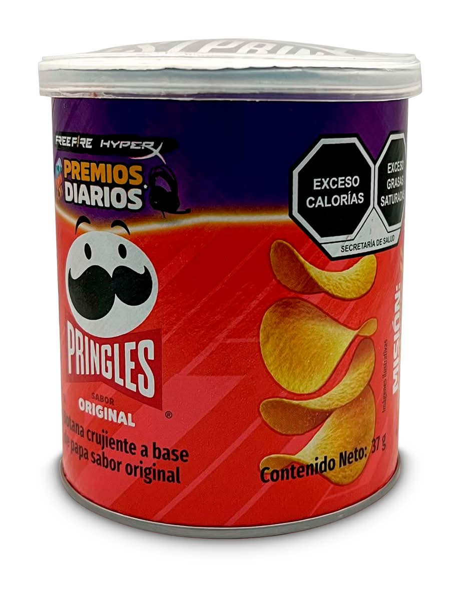 Pringles · Botana crujiente a base de papa, original (37 g)