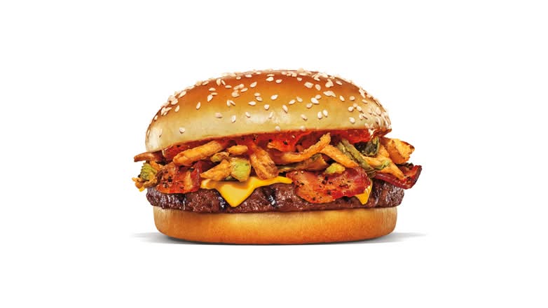 Impossible ™ Maple Bourbon BBQ Whopper® with Bacon