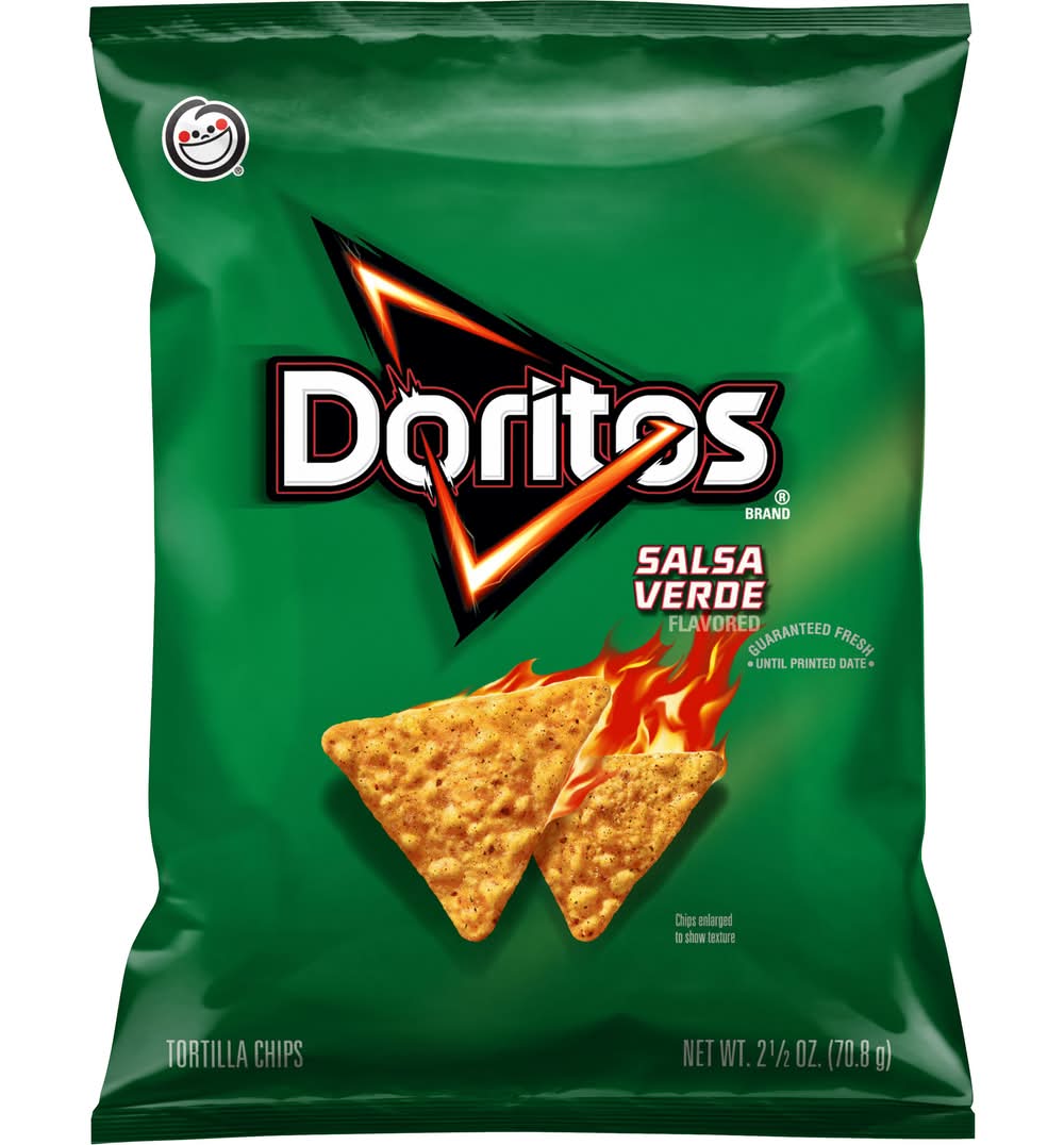 Doritos Tortilla Chips, Salsa Verde (2.5 oz)