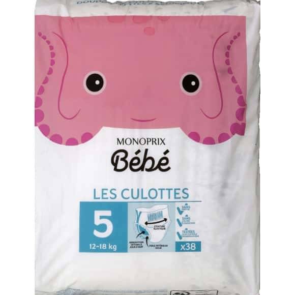 Monoprix Bébé Les Culottes Taille 5 : 12-18 Kg Le Paquet De 38