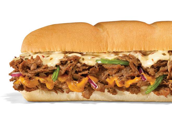 Order #2 The Outlaw™ Footlong Pro (Double Protein) food online from Subway store, Hurricane on bringmethat.com