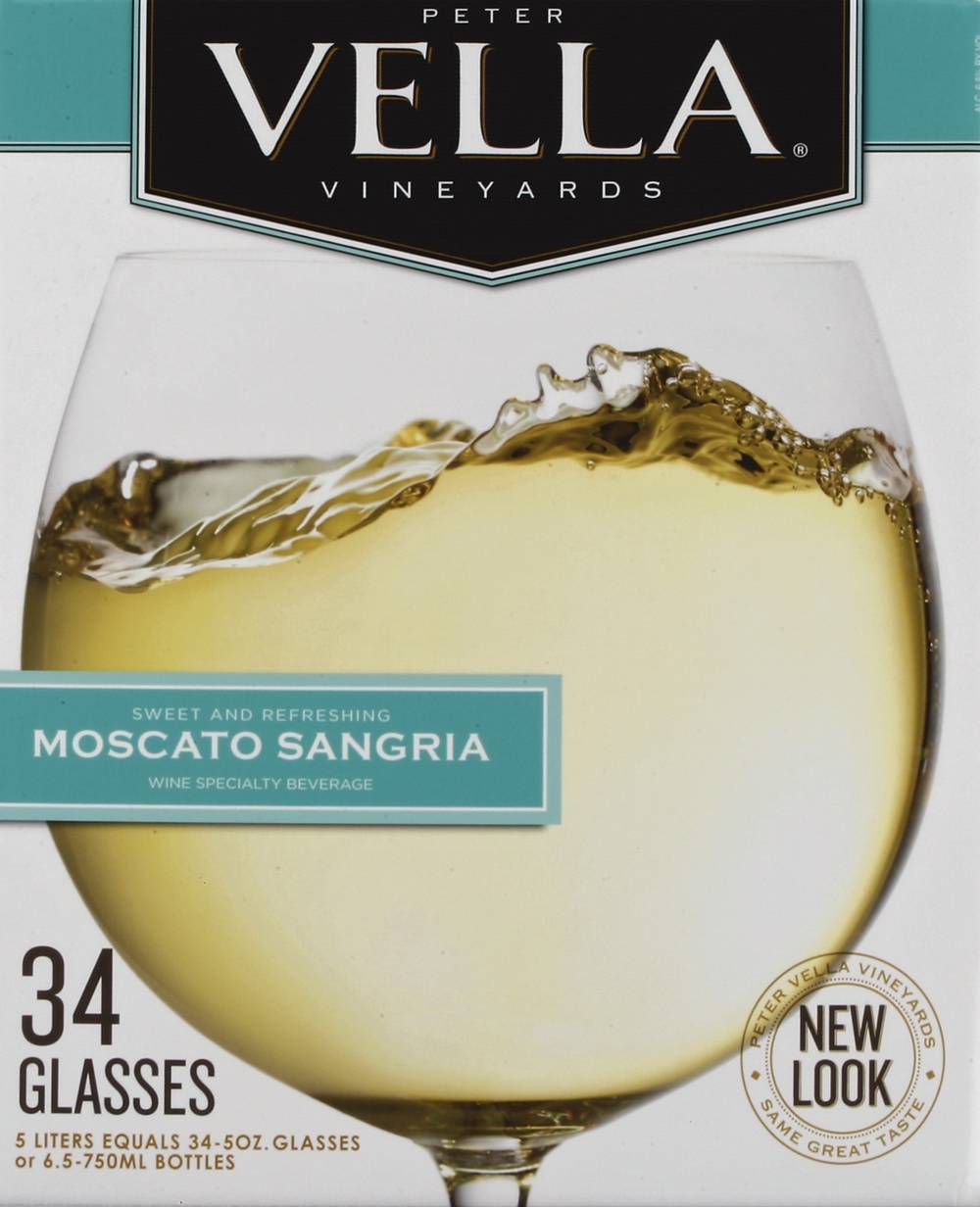 Peter Vella Vineyards Moscato Sangria (5 L)