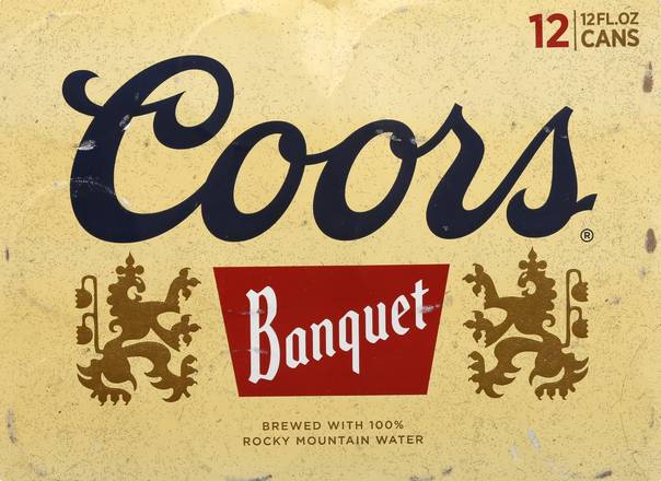 Coors Banquet Beer (12 pack, 12 fl oz)