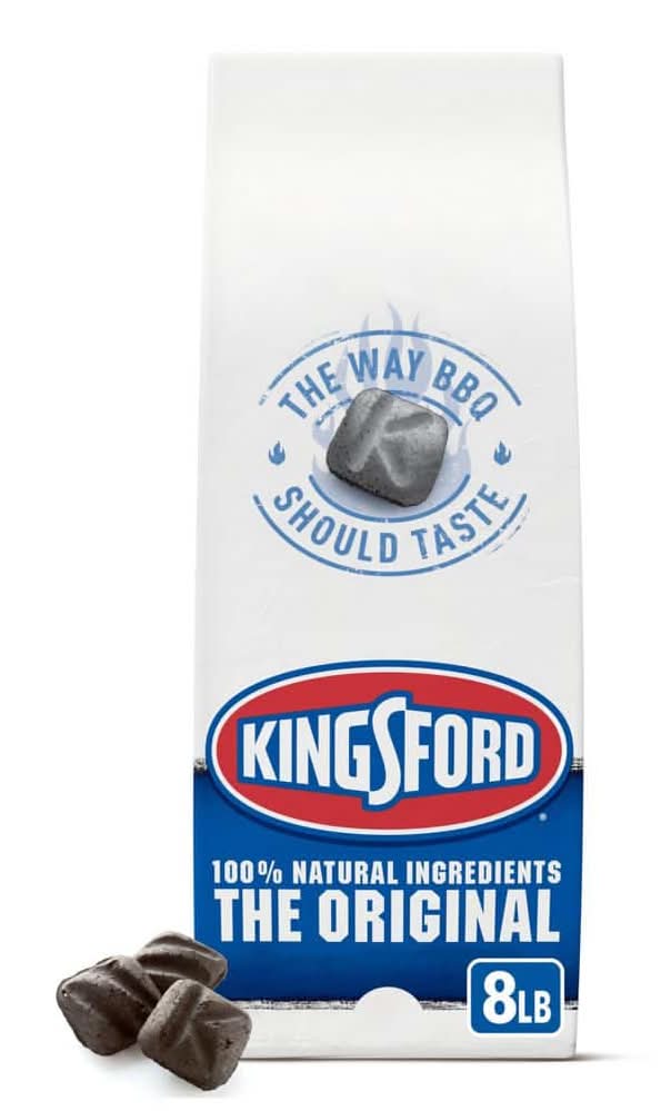 Kingsford 8 Lbs. Original Bbq Smoker Charcoal Grilling Briquettes (1-Pack)