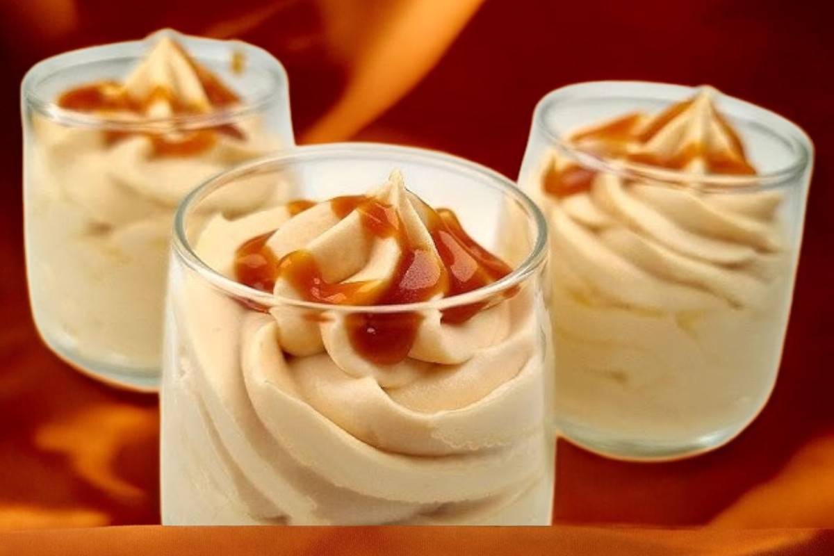 Mousse caramel