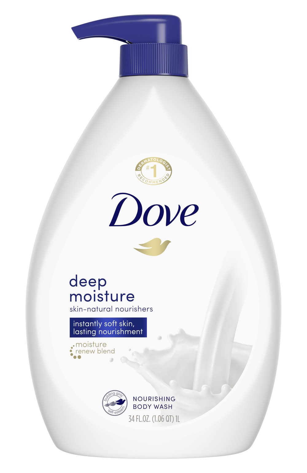 Dove Deep Moisture Nourishing Body Wash (34 fl oz)