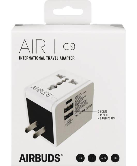 Airbuds C9 Travel Adapter