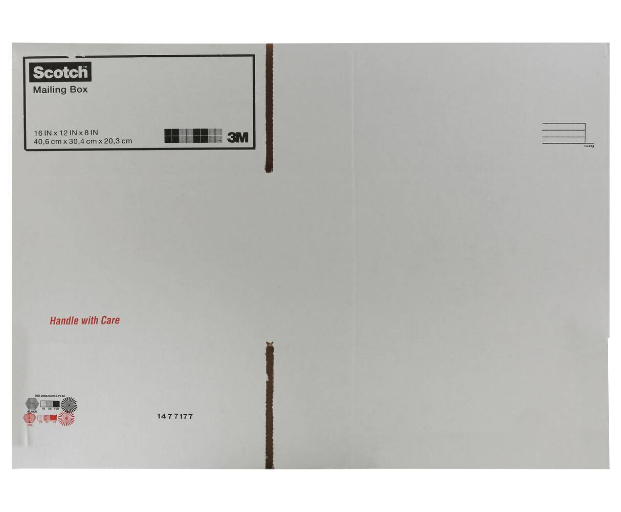 Scotch Mailing Boxes, 16 inx12 inx8 in