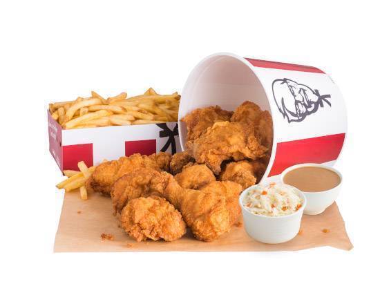 10 Piece Bucket and 3 Large Sides