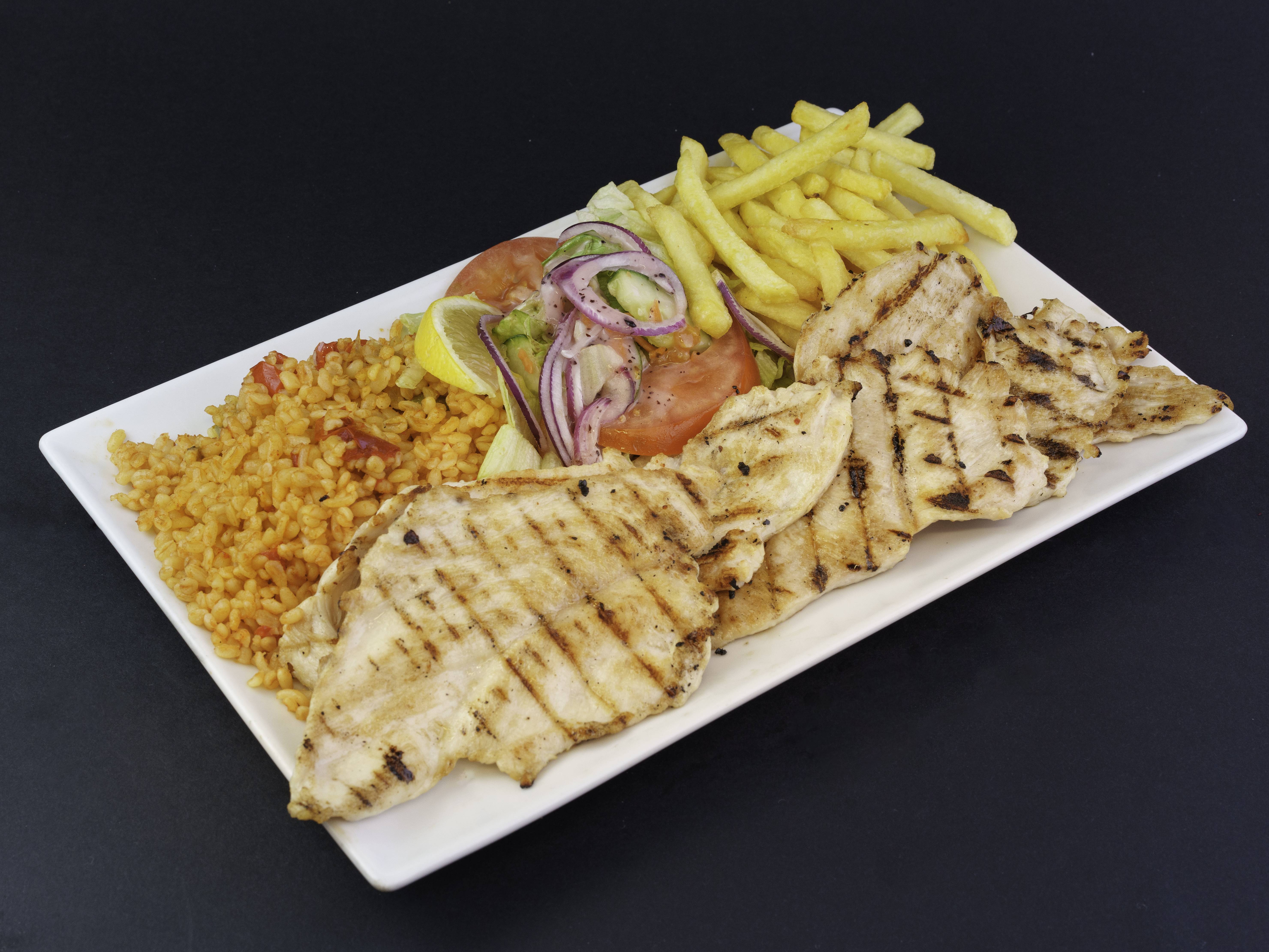 🔥🍛Assiette Escalope Poulet