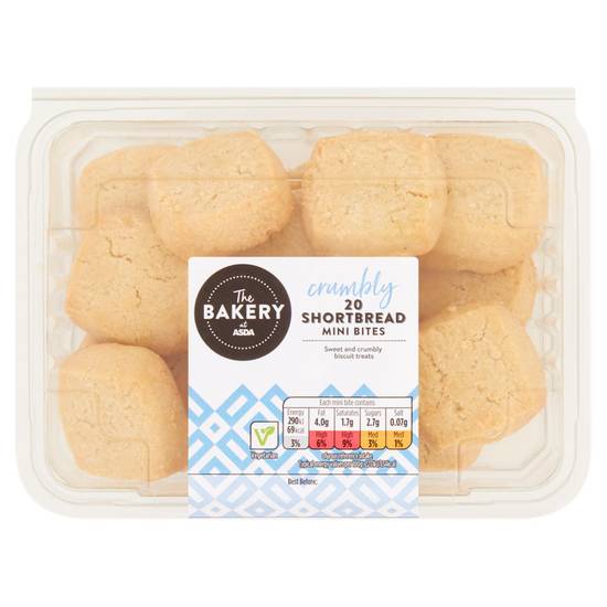 ASDA Baker's Selection 20 Mini Shortbread Bites