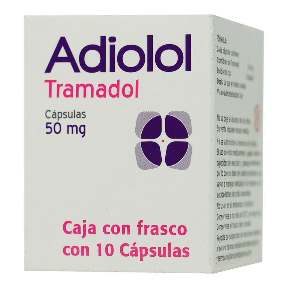 Salud total adiolol cápsulas 50 mg (10 piezas)