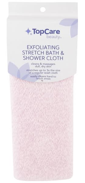 TopCare Exfoliating Stretch Bath & Shower Cloth