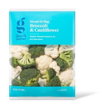 Good & Gather Steam in Bag Broccoli & Cauliflower (12 oz)