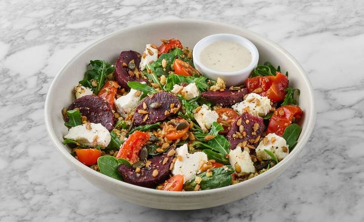 Goat's Cheese & Beetroot Buddha Bowl (V)