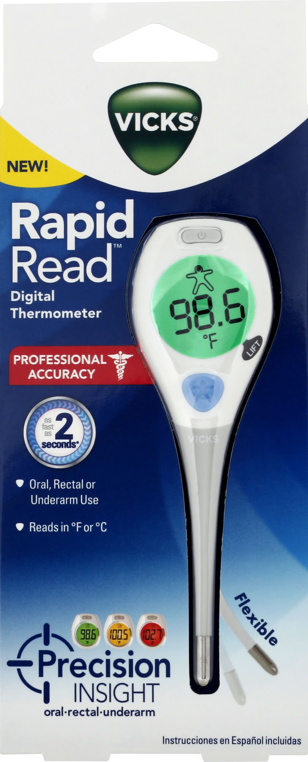 Vicks Rapid Read Digital Thermometer (3.2 oz)