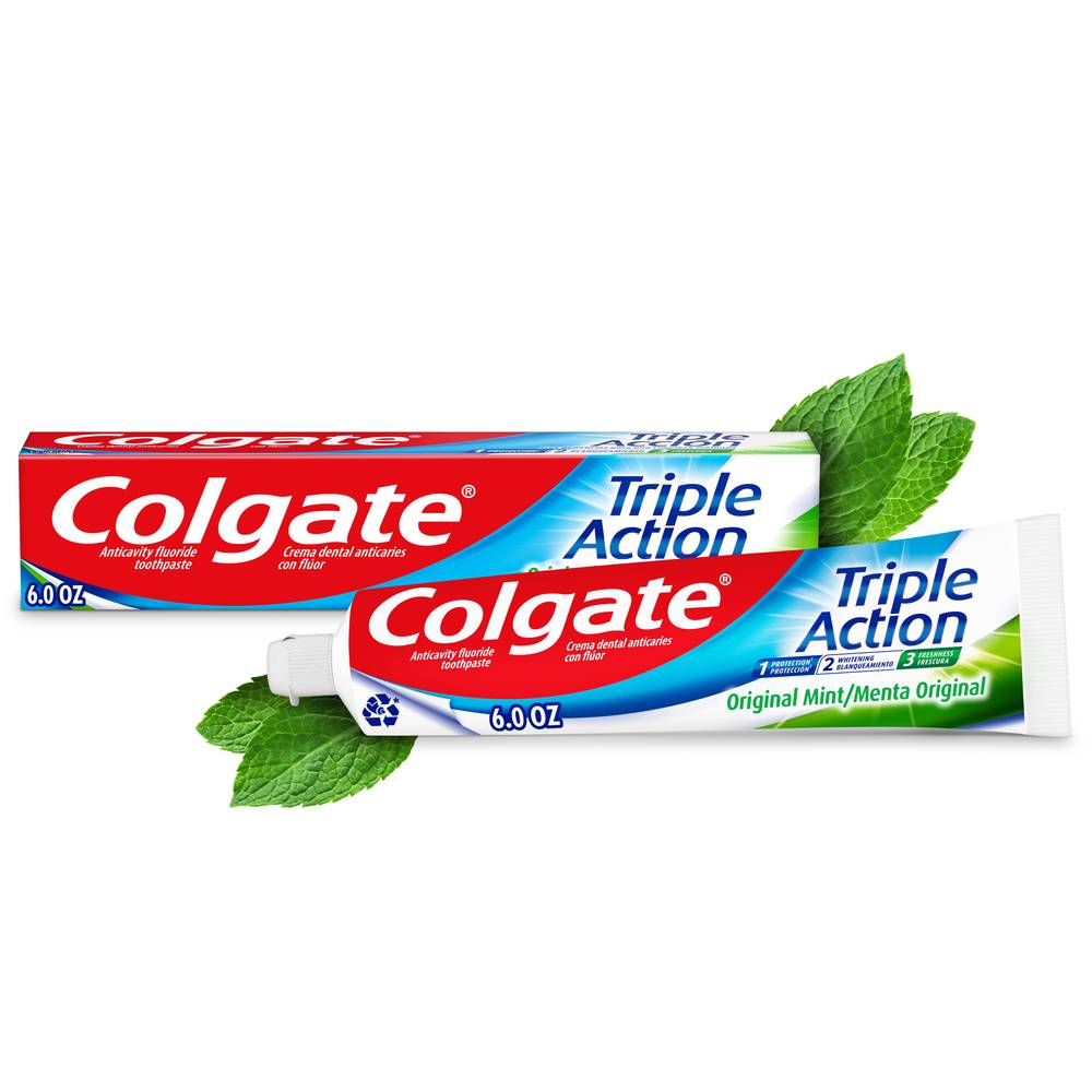 Colgate Triple Action Original Mint Toothpaste