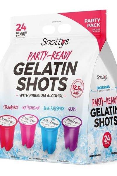 Shottys Gelatin Shots Premium Alcohol Party pack (24 ct, 0.05 L)
