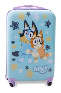 BLUEY Hardside Carry on Spinner Suitcase, Blue