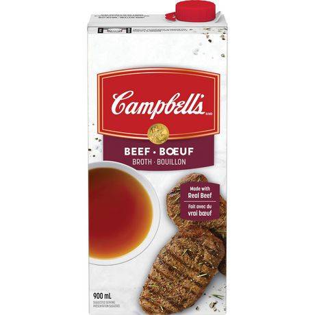 Campbell’s bouillon de bœuf de campbell's (prêt à utiliser, 900 ml) - beef broth (900 ml)