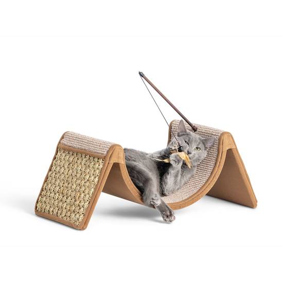 Whisker City Scratch and Cradle Catnip (brown)