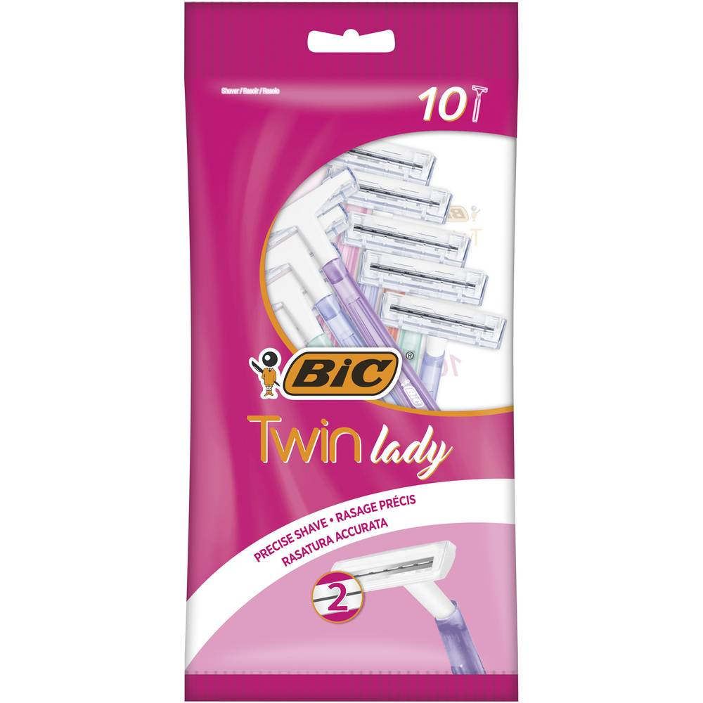 Bic - Rasoirs jetables twin lady