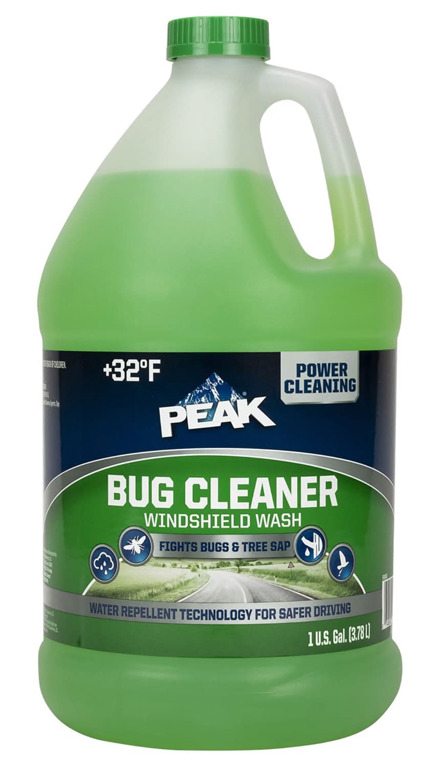Peak 32 Deg Windshield Wash/Bug Cleaner 1 Gal