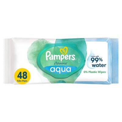 Pampers Aqua Harmonie Baby Wipes (48s)