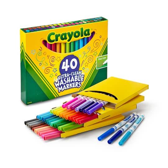 Crayola Ultra-Clean Washable Fine Line Markers