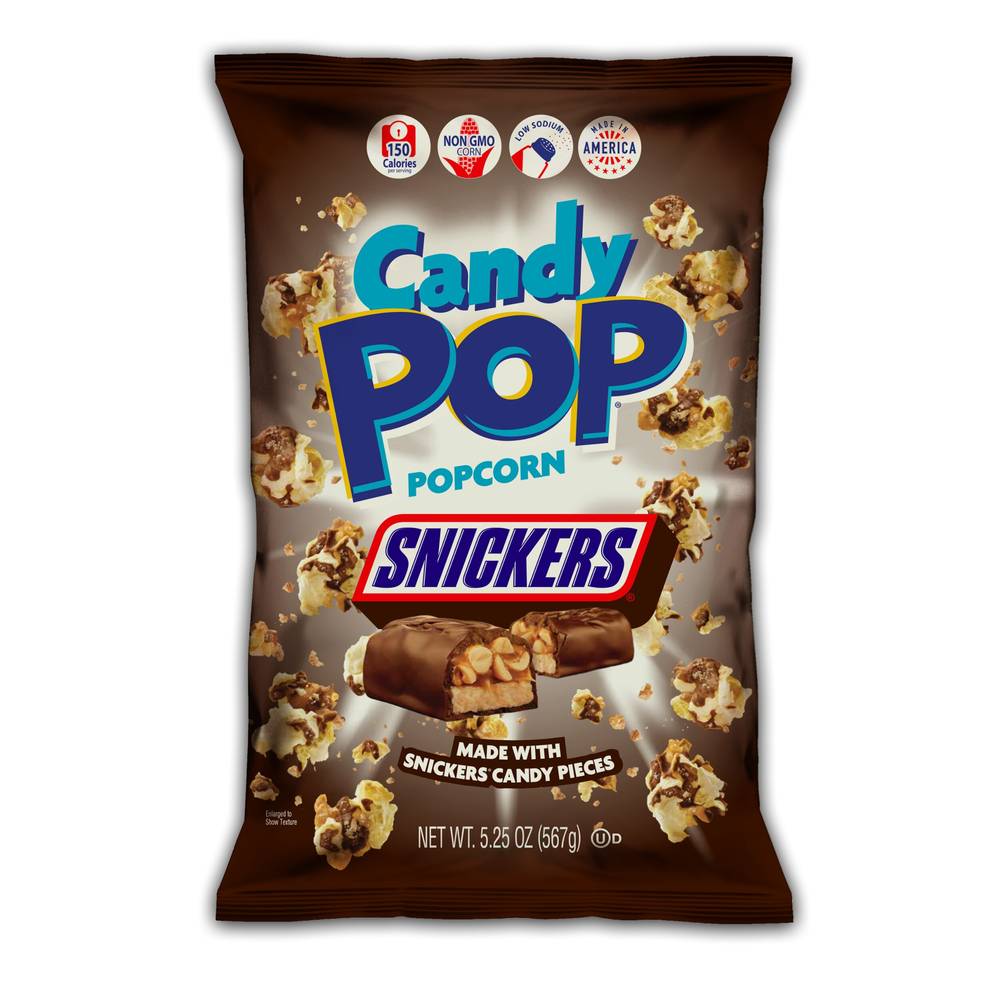 Candy Pop Snickers Popcorn (28g count)