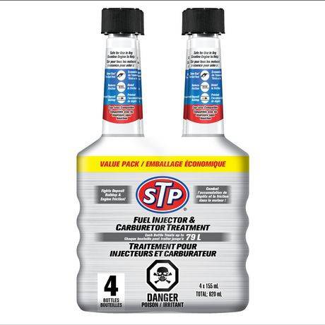 Stp Fuel Injector & Carburetor Treatment (4 pack)