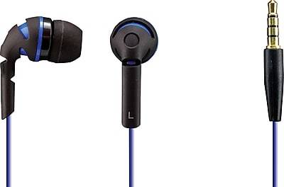 Sentry Neons Stereo Earbuds With in Line Mic (blue)