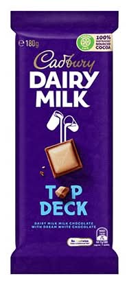 Cadbury Top Deck Chocolate Block 180G