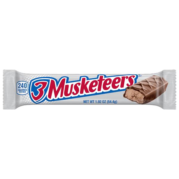 3 Musketeers Milk Chocolate 1.92oz