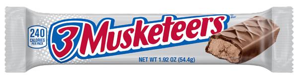 3 Musketeers Milk Chocolate 1.92oz