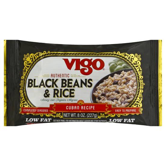 Vigo Authentic Cuban Recipe Black Beans & Rice