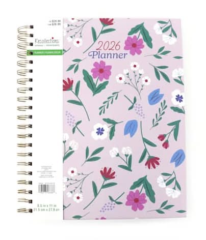 8.5" X 11" Next Chapter 2026 Planner By Recollections