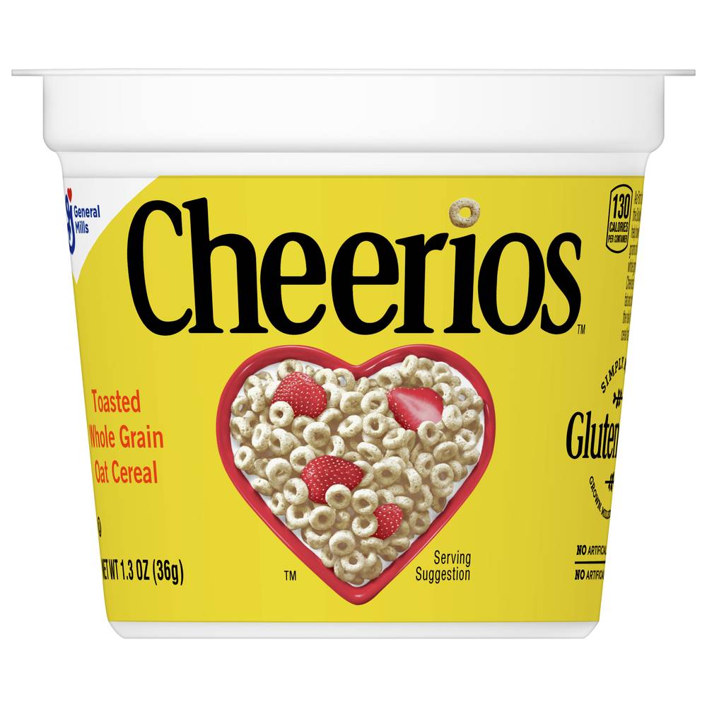 Cheerios Toasted Whole Grain Oat Gluten Free Cereal