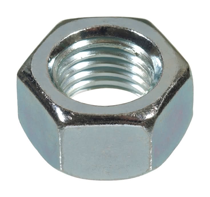 Hillman 7/8 In. Zinc-Plated Steel Uss Hex Nut 10 Pk