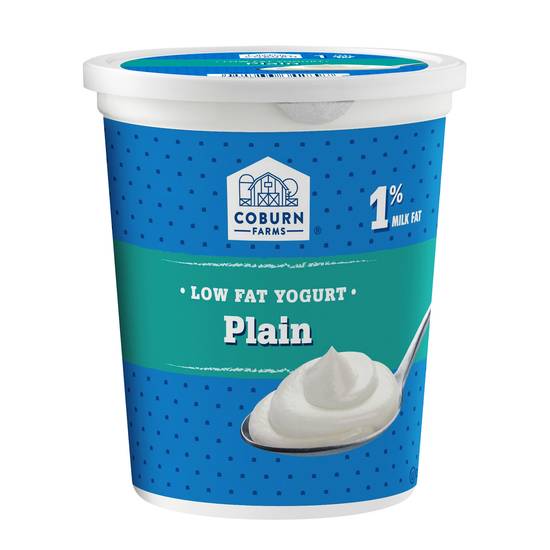 Coburn Farms Plain Low Fat Yogurt