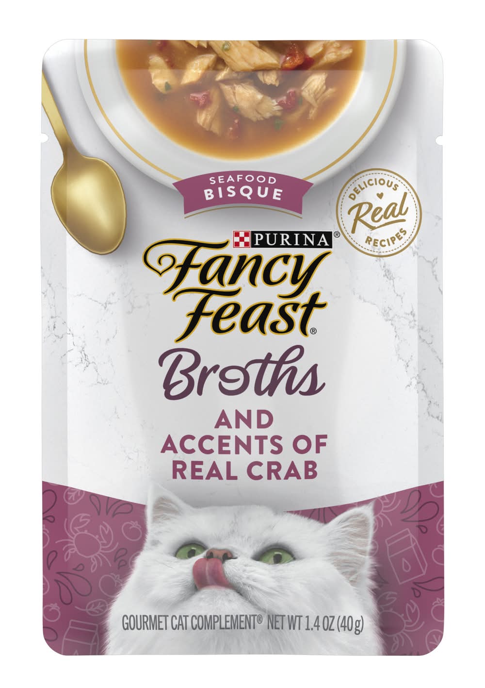 Purina Fancy Feast Seafood Bisque Cat Food (1.4 oz)
