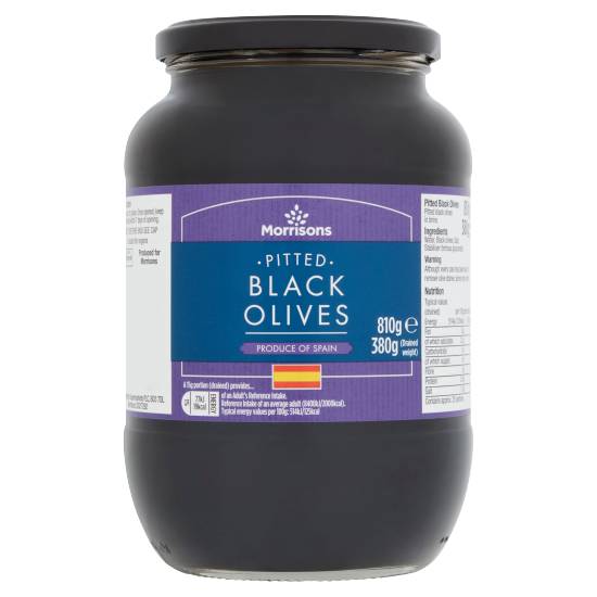 Morrisons Pitted Black Olives