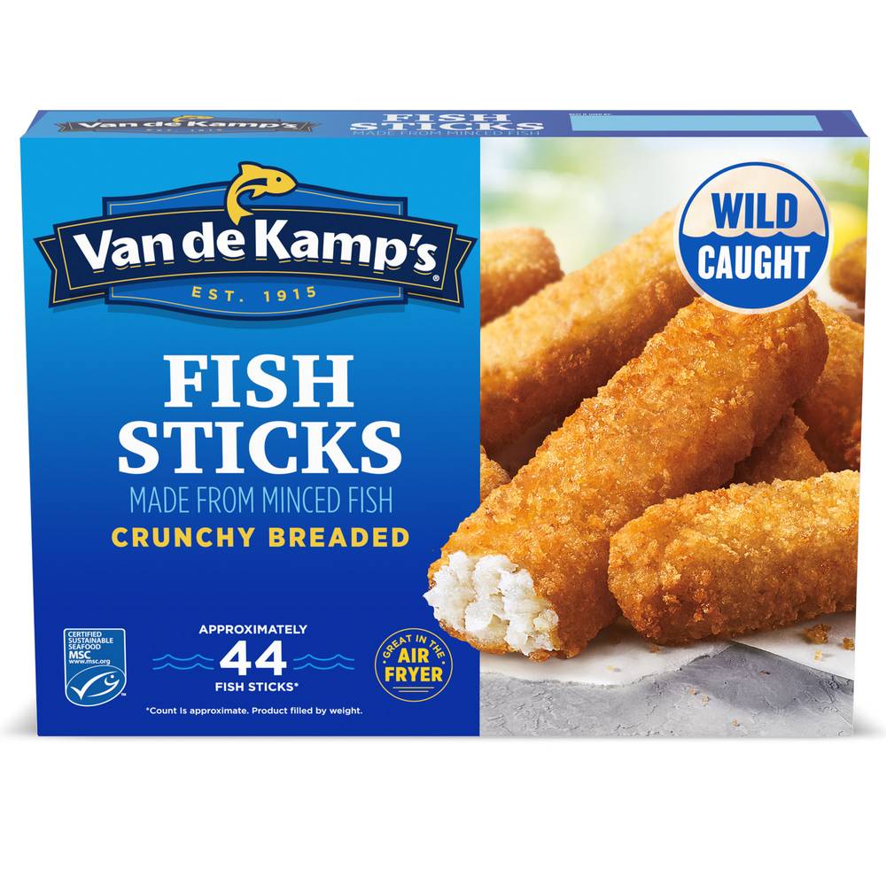 Van de Kamp's Crunchy Breaded Fish Sticks (1.54 lbs)