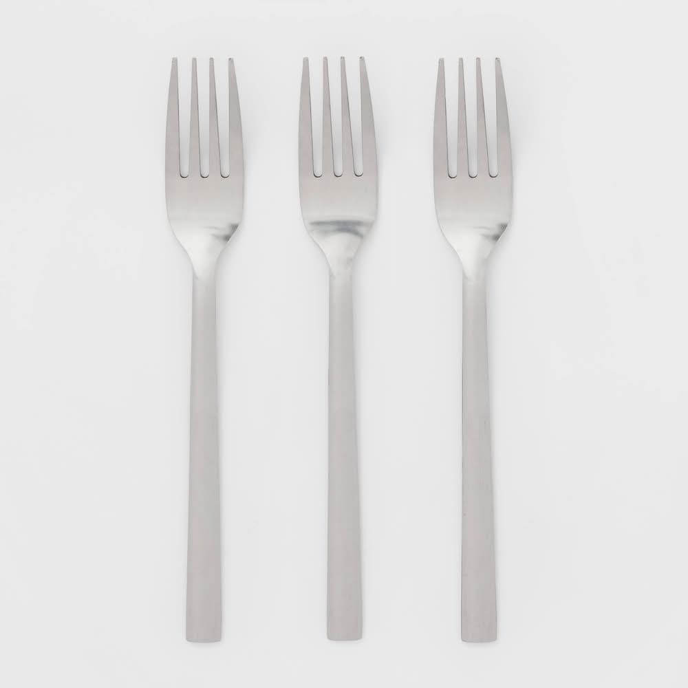 Room Essentials Stainless Steel Dinner Forks (3 ct)