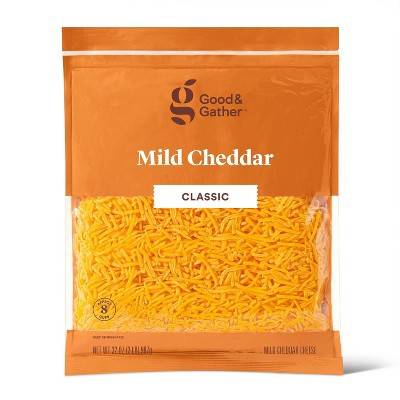 Good & Gather Shredded Mild Cheddar Cheese
